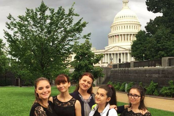 Nastup učenika Škole za muzičke talente iz Ćuprije na proslavi u Vašingtonu